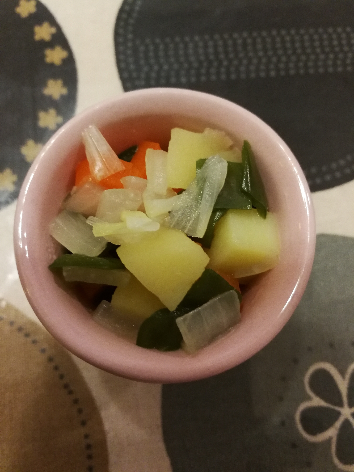 【離乳食後期】野菜のコンソメ煮