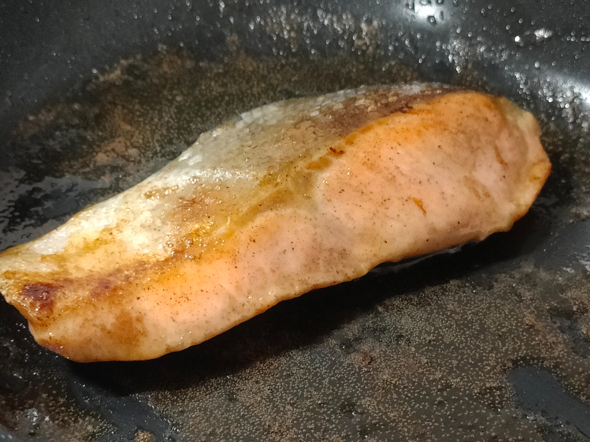 【試行錯誤の】鮭のムニエル