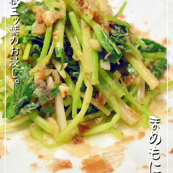 根っこまで食べられる 根三ッ葉のお浸し レシピ 作り方 By まめもにお 楽天レシピ 根っこまで食べられる 根三ッ葉のお浸し レシピ 作り方 By まめもにお 楽天レシピ