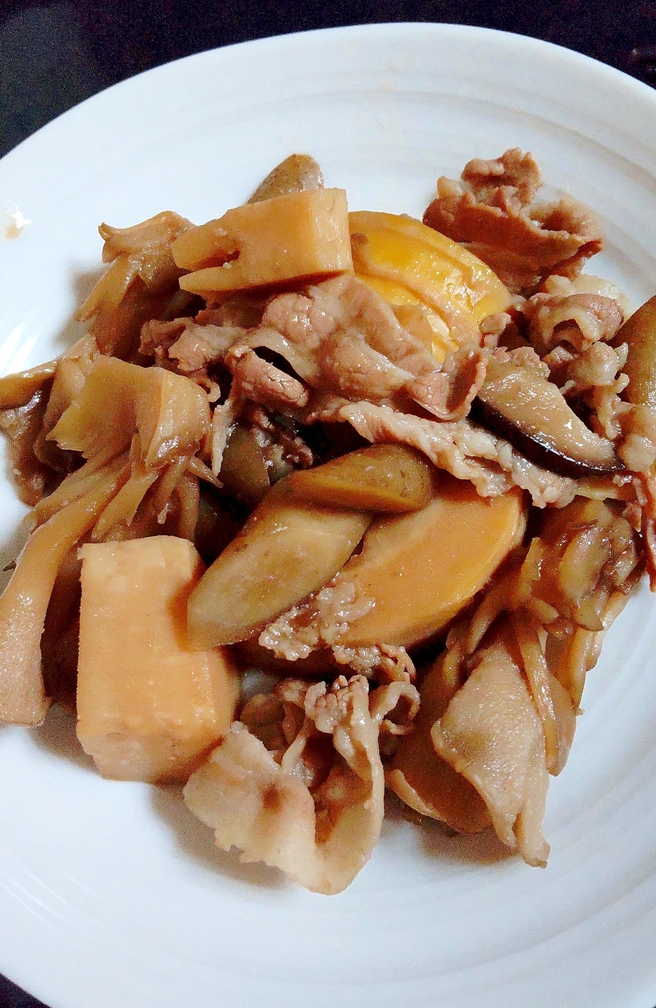 たけのこと豚肉の煮物 レシピ 作り方 By Diamond K 楽天レシピ