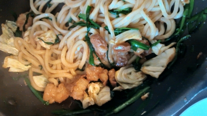 うちの麺　ホルモンうどん　焼き