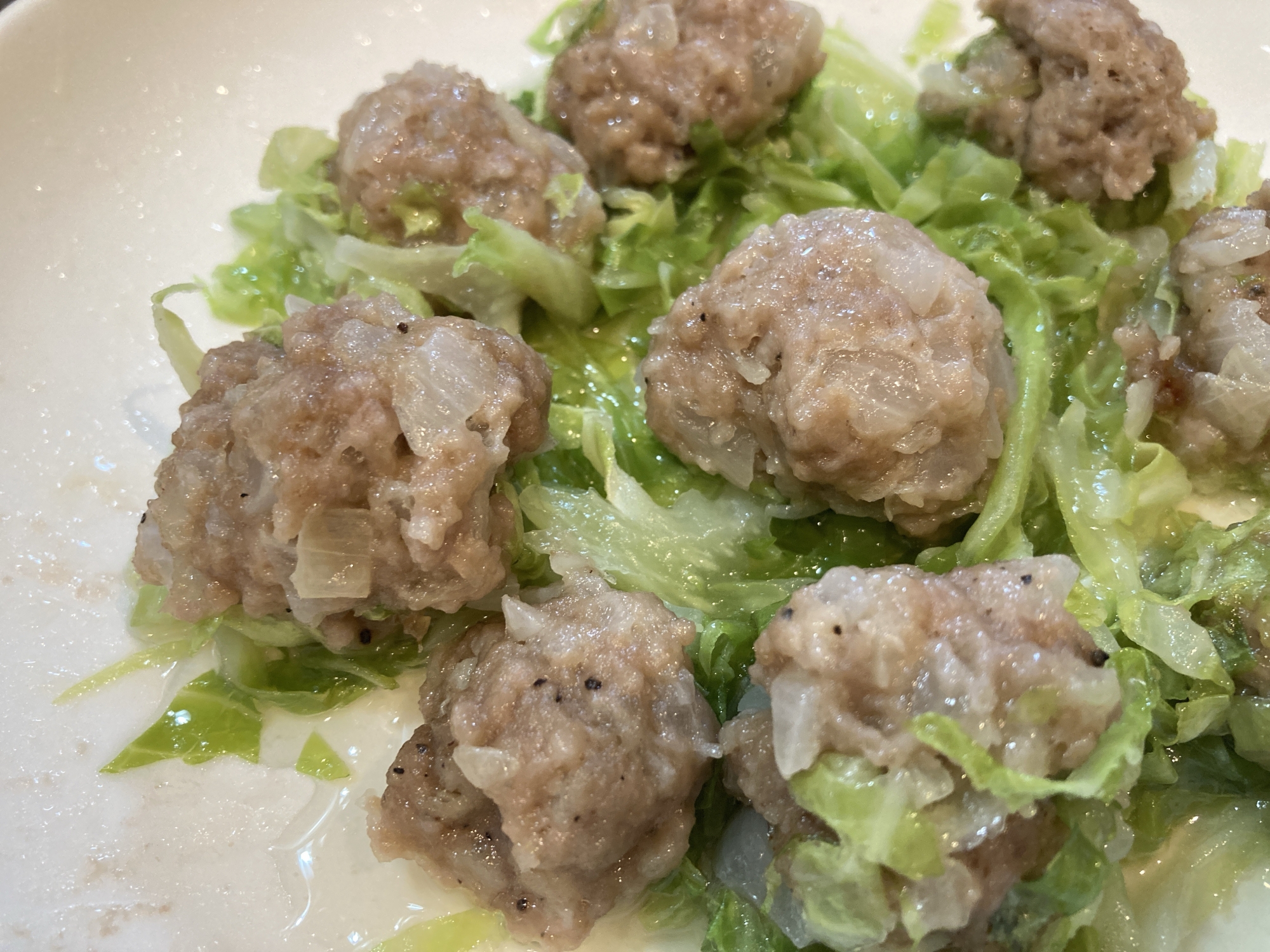 レンチンで簡単!キャベツdeしゅうまい