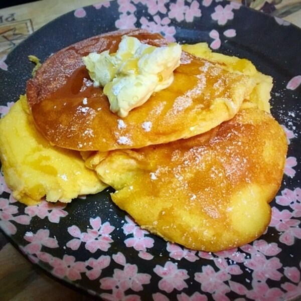 フライパンでフワフワ スフレパンケーキ レシピ 作り方 By りんりんりん 楽天レシピ フライパンでフワフワ スフレパンケーキ レシピ 作り方 By りんりんりん 楽天レシピ