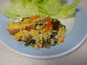 簡単リメイク 白和えのタマゴ炒め レシピ 作り方 By みーちゃん6914 楽天レシピ