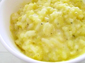 離乳食後期◎白菜とすりごまの卵雑炊