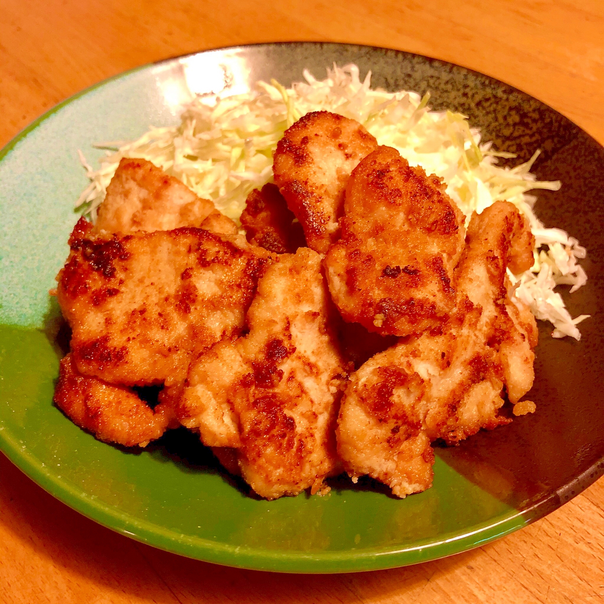 おからパウダーを使った鶏むね肉の醤油麹唐揚げ