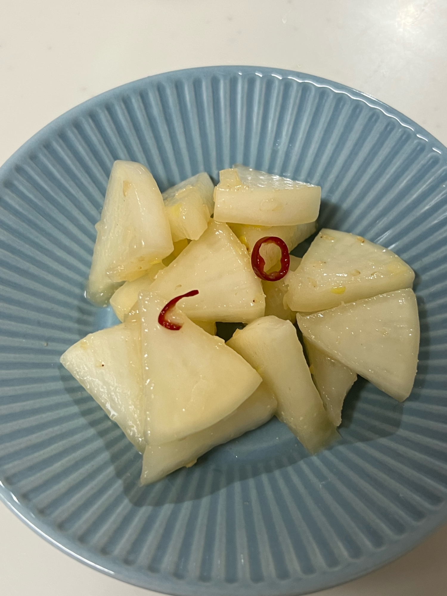 ごま風味♪大根の浅漬け