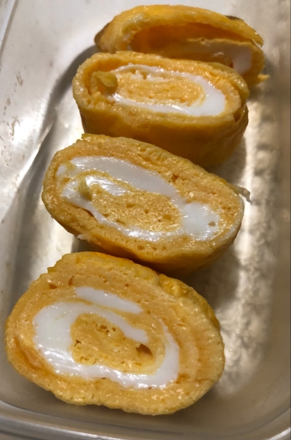 明太子の残り汁で⭐️明太子玉子焼き