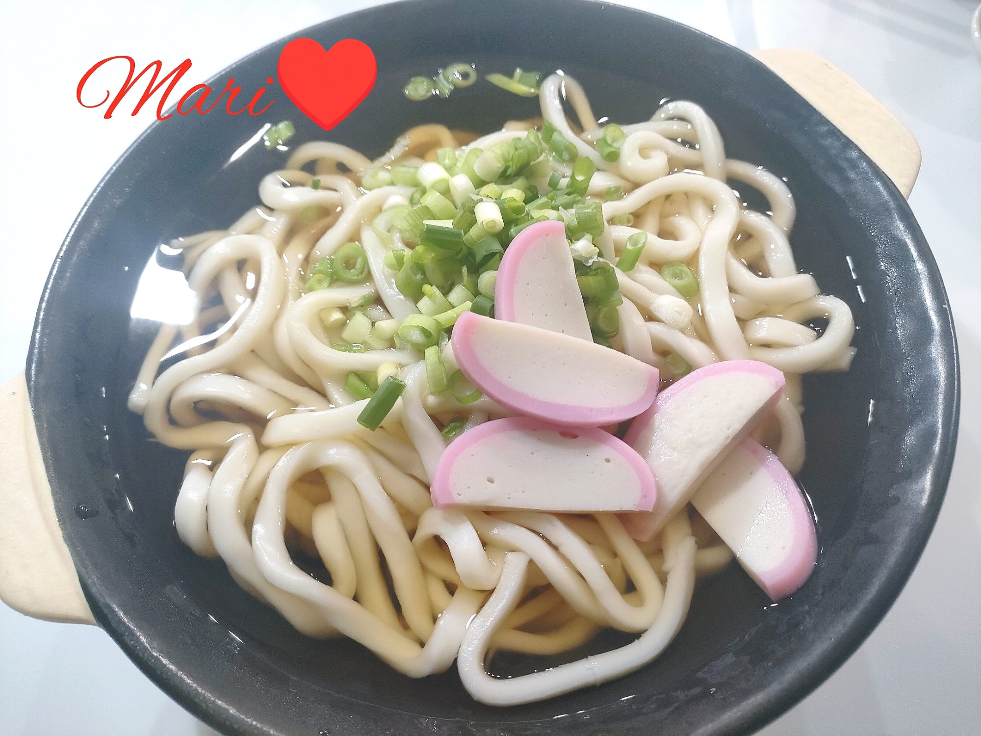 シンプルうまい☆かけうどん