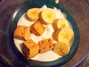 栄養満点 カロリーメイトとバナナでヨーグルト レシピ 作り方 By ブ 子 楽天レシピ 栄養満点 カロリーメイトとバナナでヨーグルト レシピ 作り方 By ブ 子 楽天レシピ