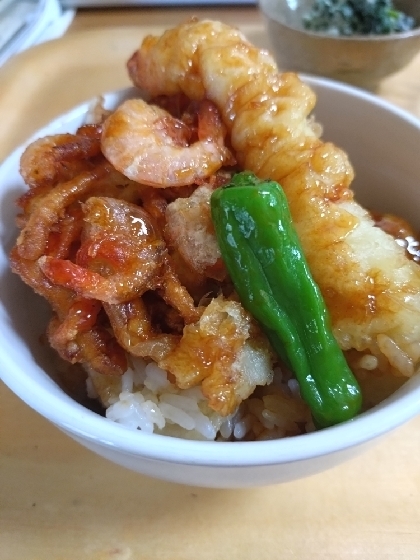 お家で作る！ごちそう天丼！
