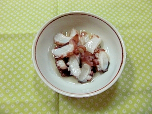 ゆでタコ酢 レシピ 作り方 By Hime Tarako 楽天レシピ