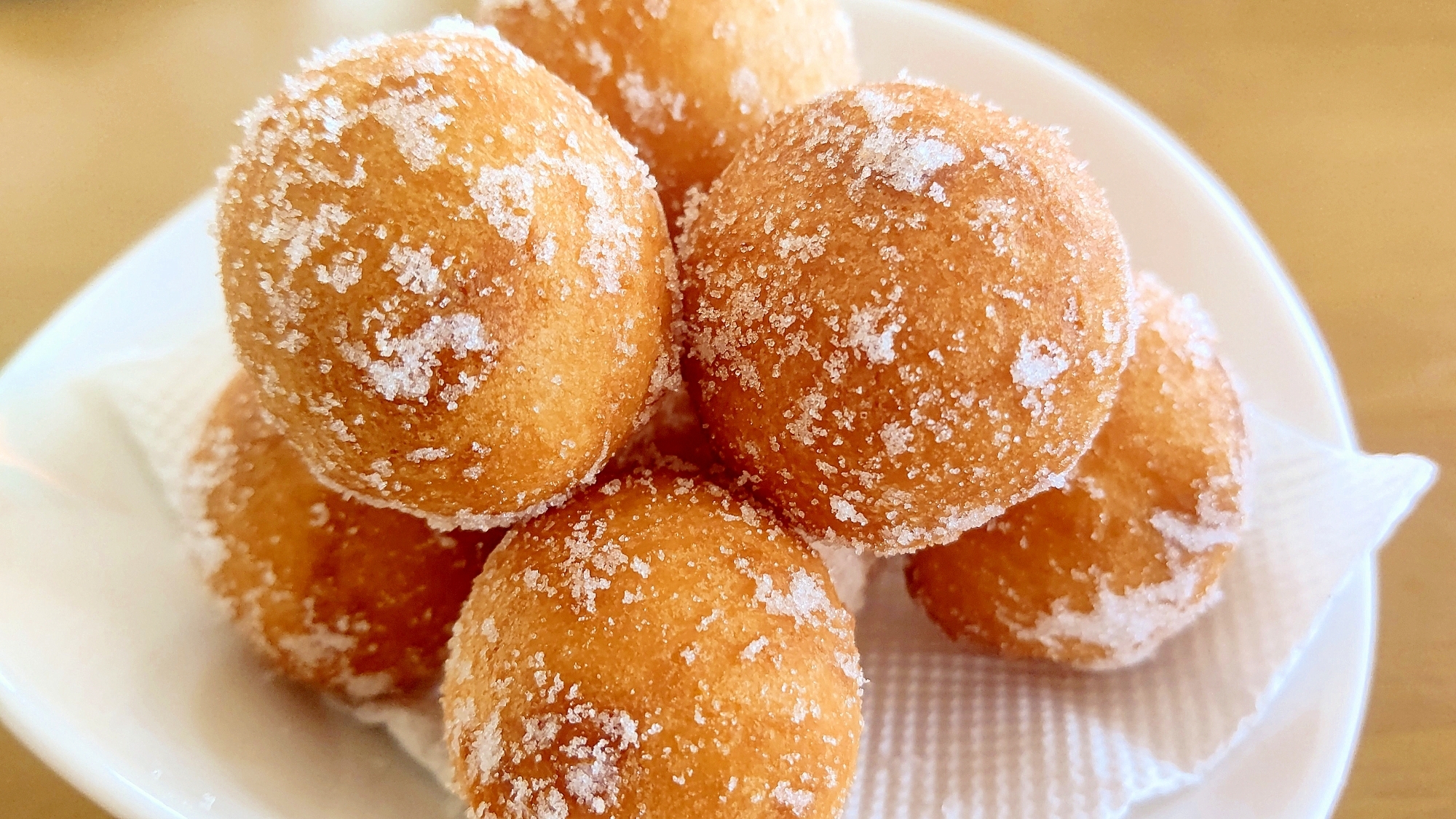 サクふわっ♡米粉HMお豆腐ドーナツ!