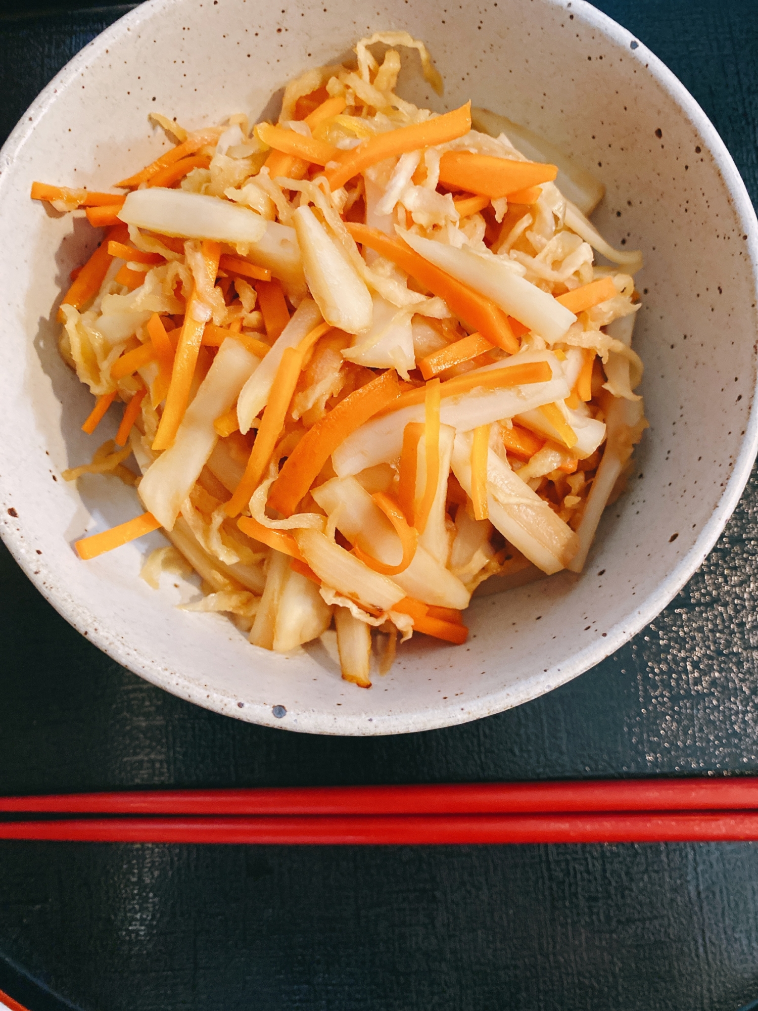 れんこん入り 切り干し大根の炒め煮