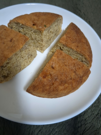 思い立ったらすぐできる☆炊飯器で簡単バナナケーキ