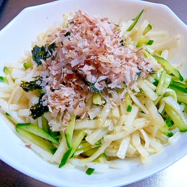 スライスするだけ 大根ときゅうりのサラダ レシピ 作り方 By ヒッキーノンキ 楽天レシピ スライスするだけ 大根ときゅうりのサラダ レシピ 作り方 By ヒッキーノンキ 楽天レシピ