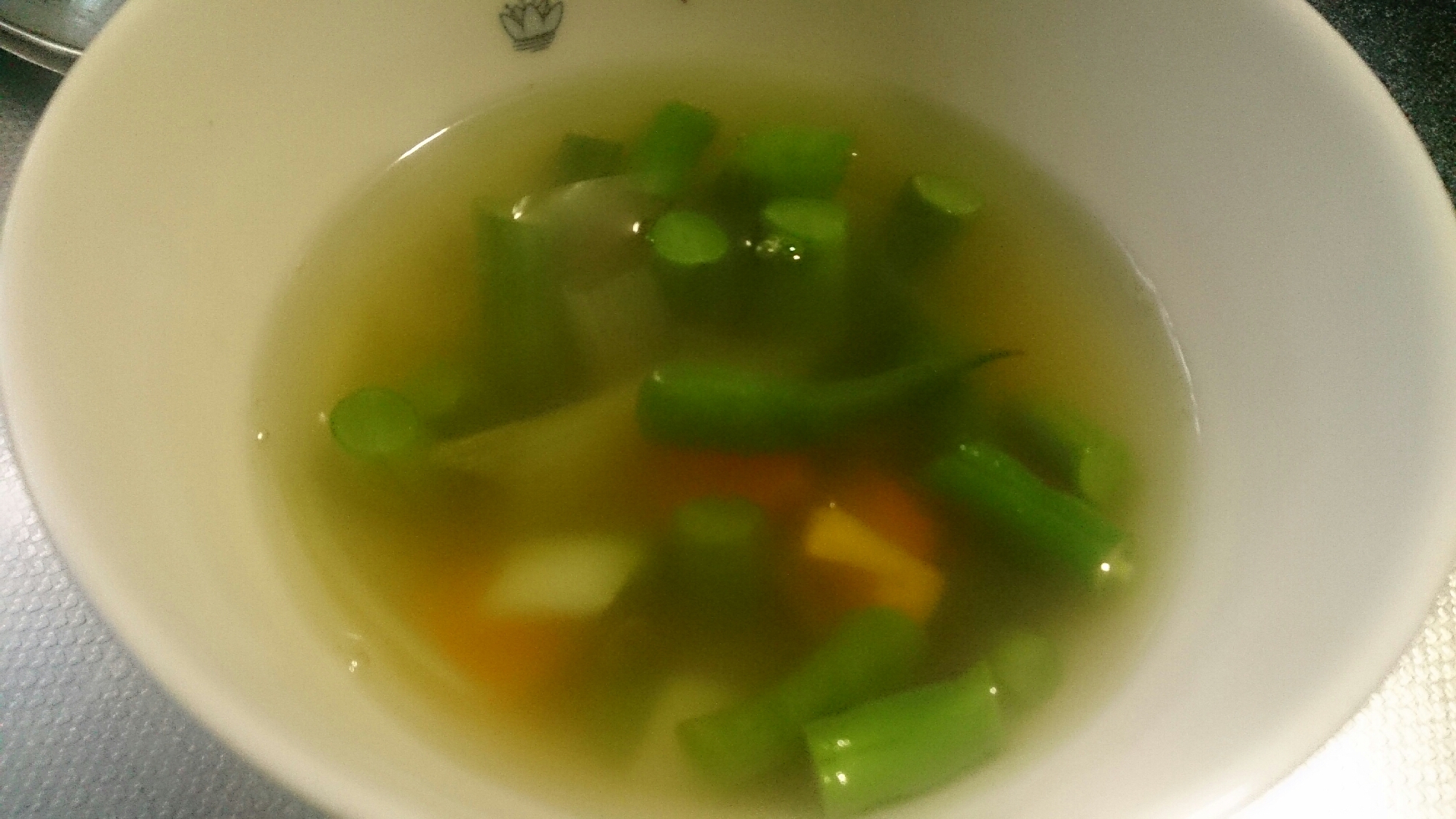 いんげんのスープ
