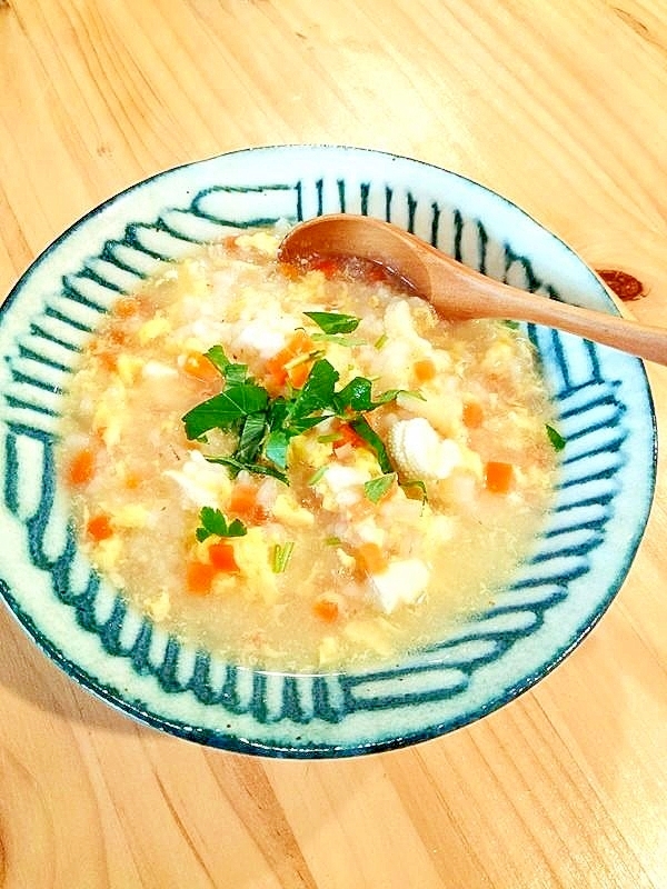 コリコリ食感　数の子の雑炊