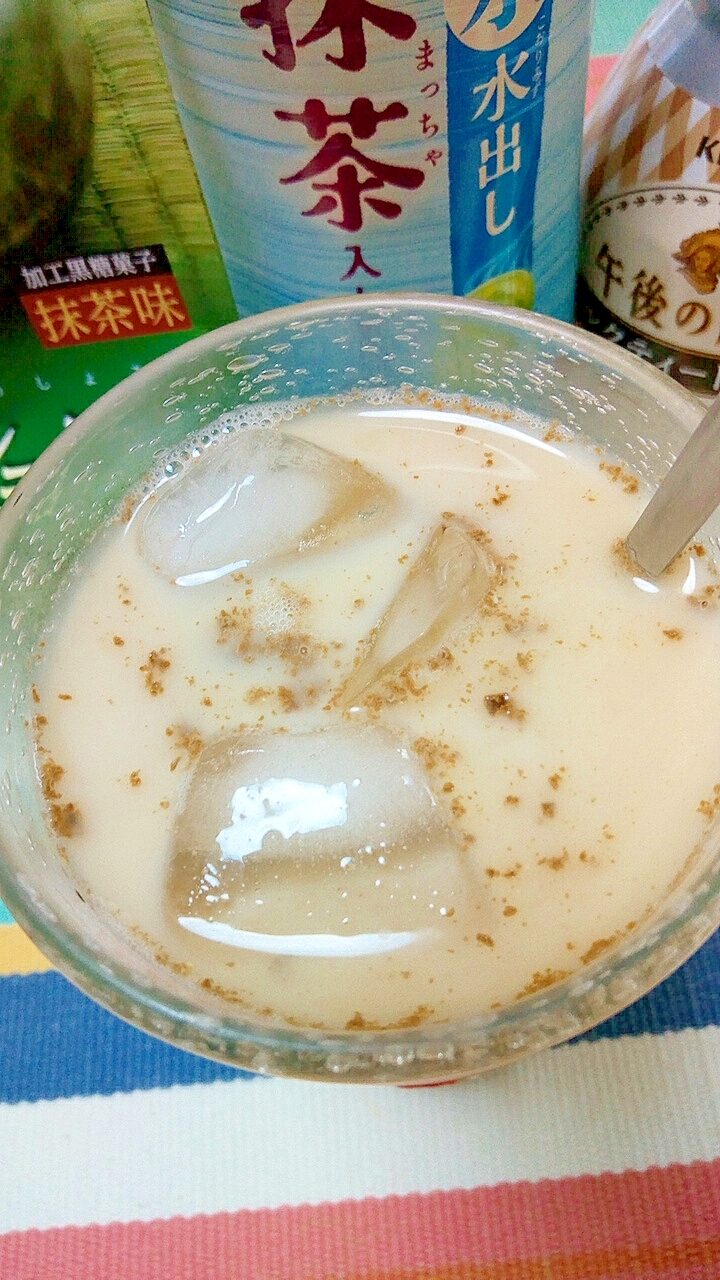 アイス☆抹茶ショコラミルクティー♪