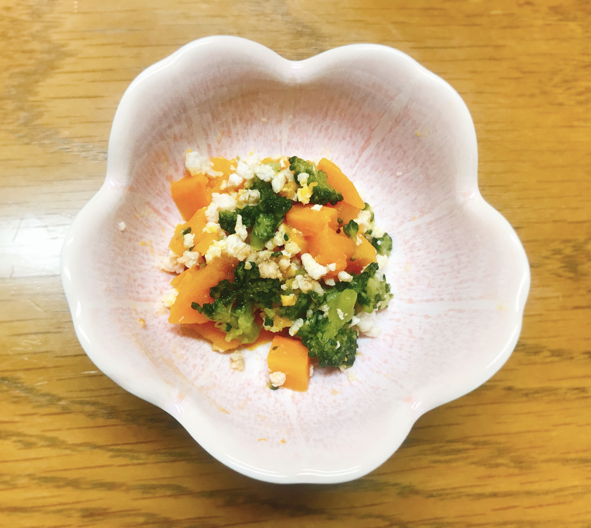 離乳食後期 かぼちゃと鶏ミンチのブロッコリー和え レシピ 作り方 By Cocopoteito 楽天レシピ 離乳食後期 かぼちゃと鶏ミンチのブロッコリー和え レシピ 作り方 By Cocopoteito 楽天レシピ