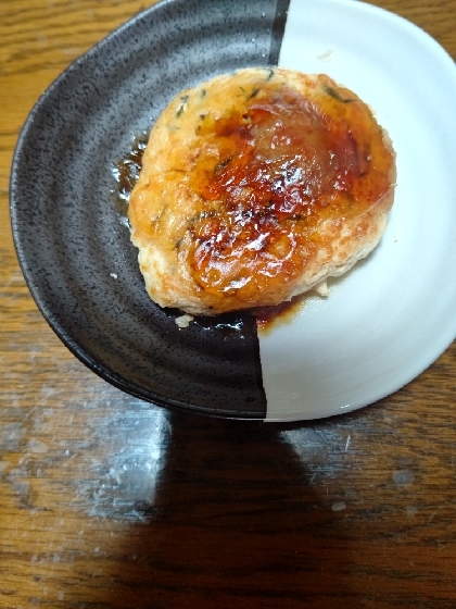 ヘルシーひじき入り豆腐ハンバーグ（照り焼きソース）