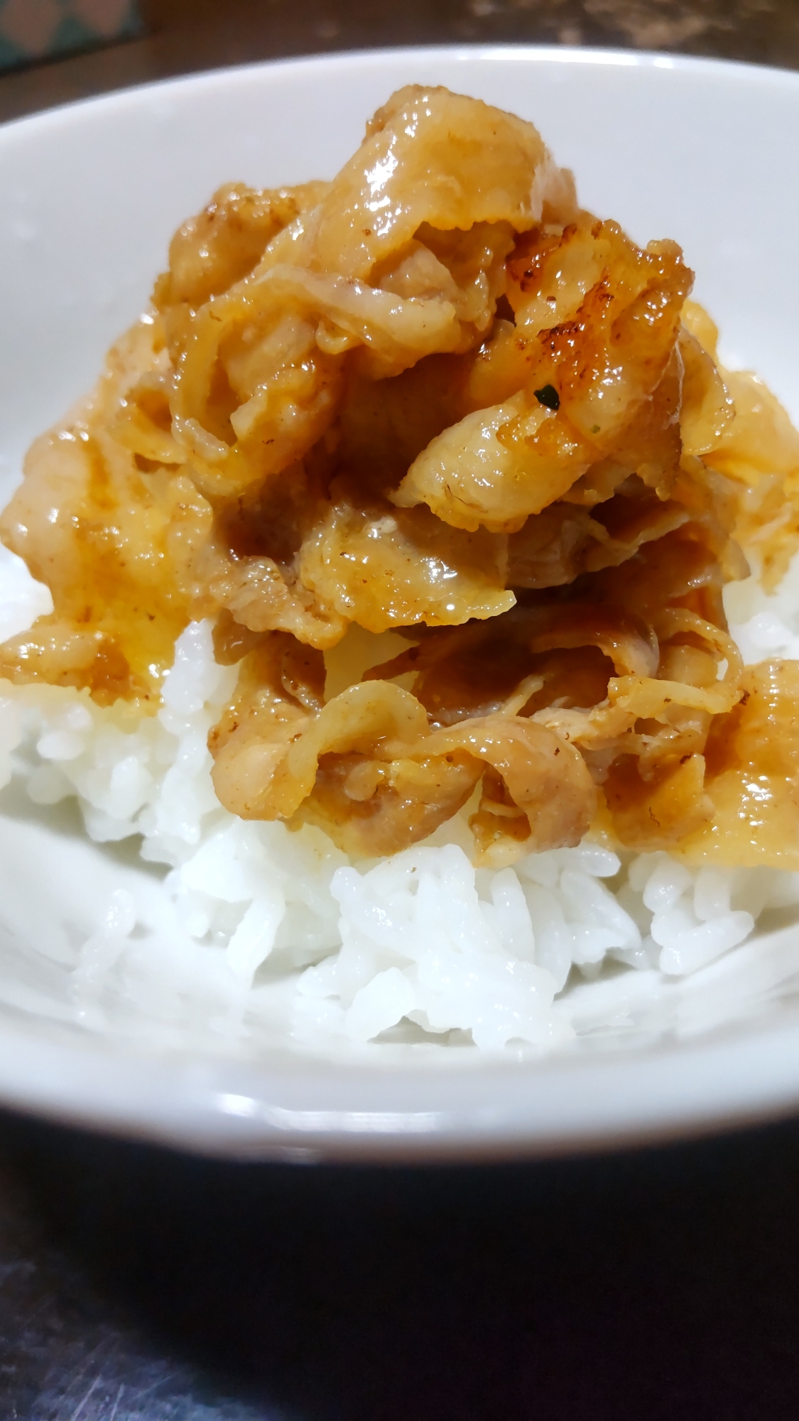 豚のしょうが焼き丼
