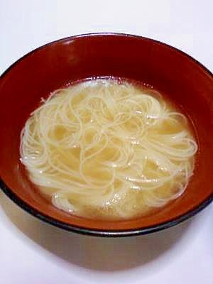 インスタント並みの手軽さ、ラーメン風にゅうめん レシピ・作り方 by