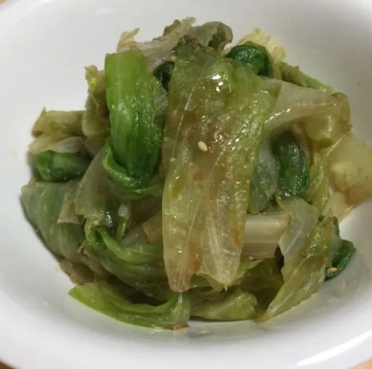 ５分で！？野菜農家の方の❤サラダ菜の胡麻よごし♪