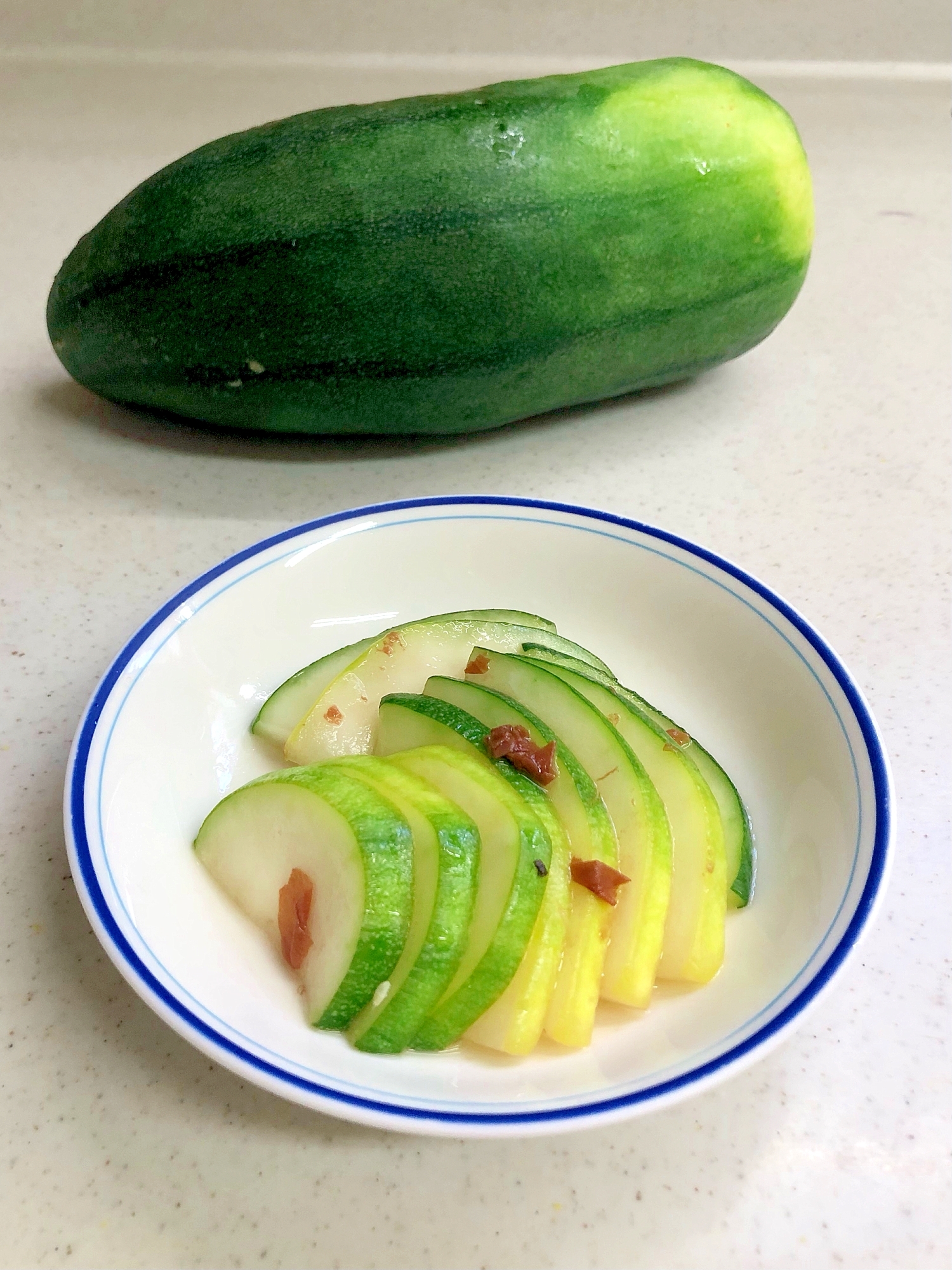 ★瓜の浅漬け　＋梅ぼしアレンジ★