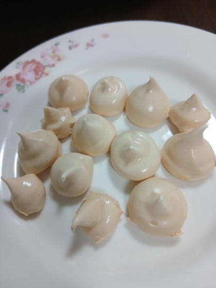 綿菓子味の可愛い　メレンゲクッキー
