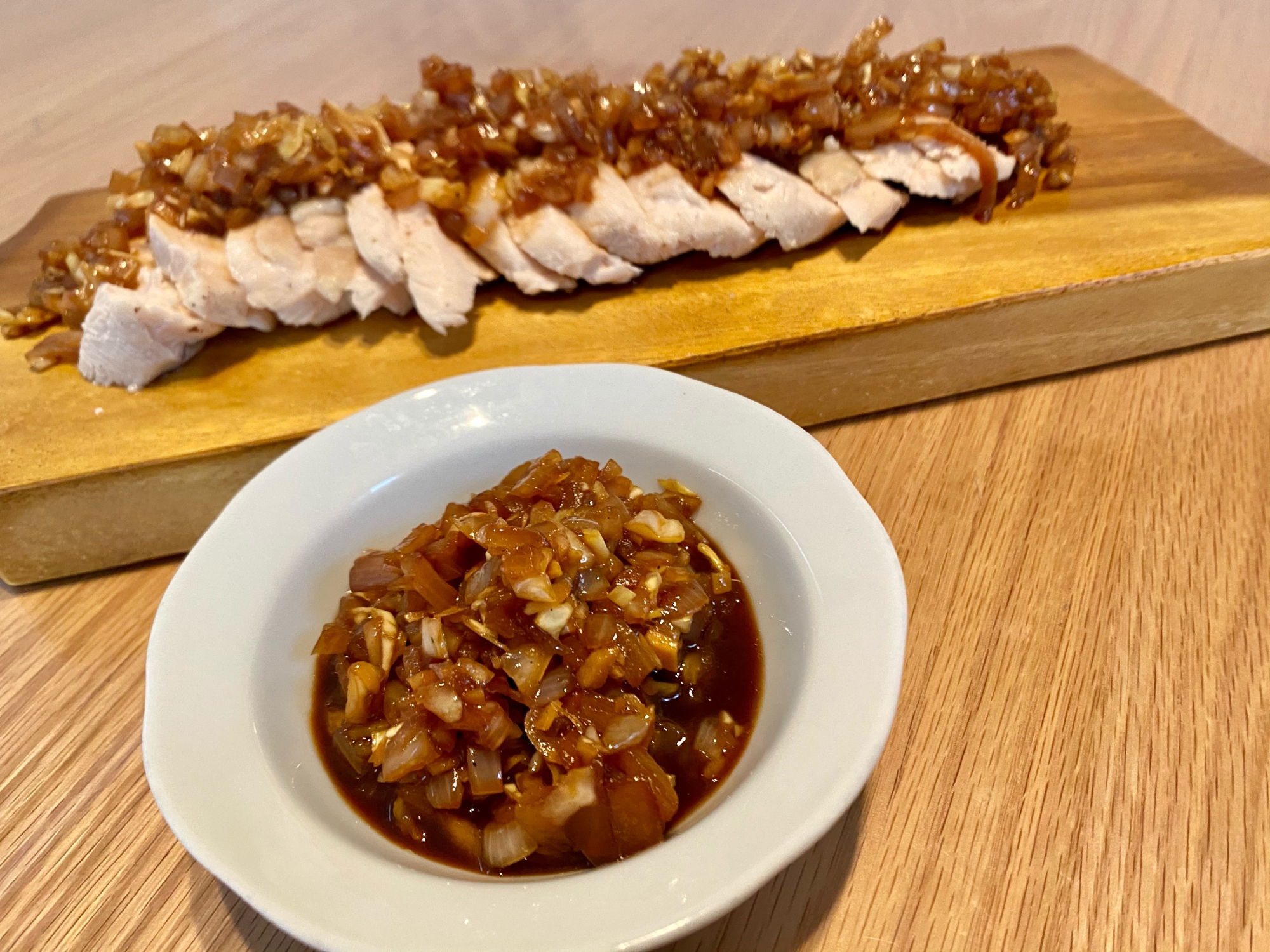 お肉にもお魚にも合う!万能香味ソース たれ