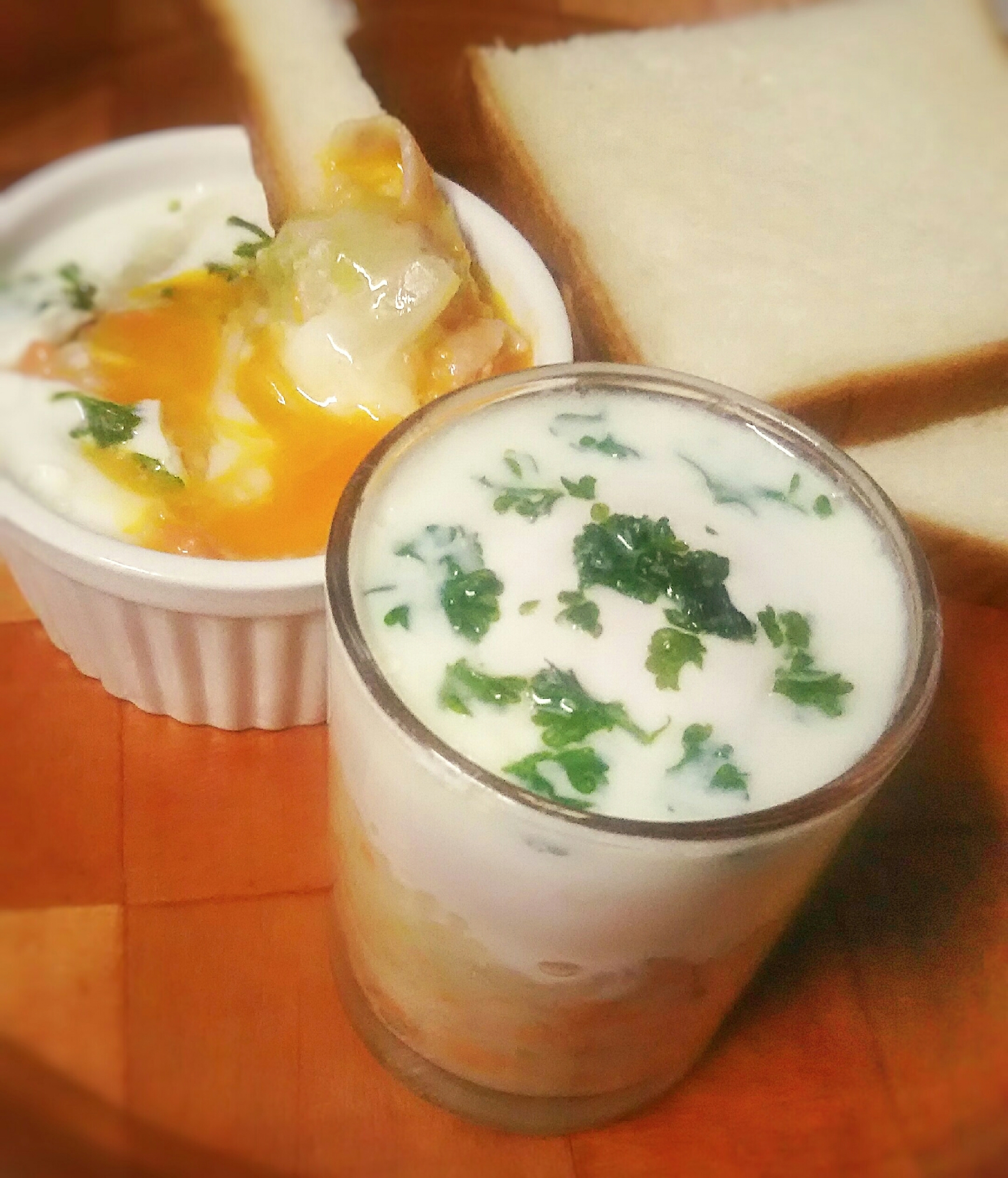 野菜たっぷり とろりん満足エッグスラット レシピ 作り方 By えびポテ 楽天レシピ