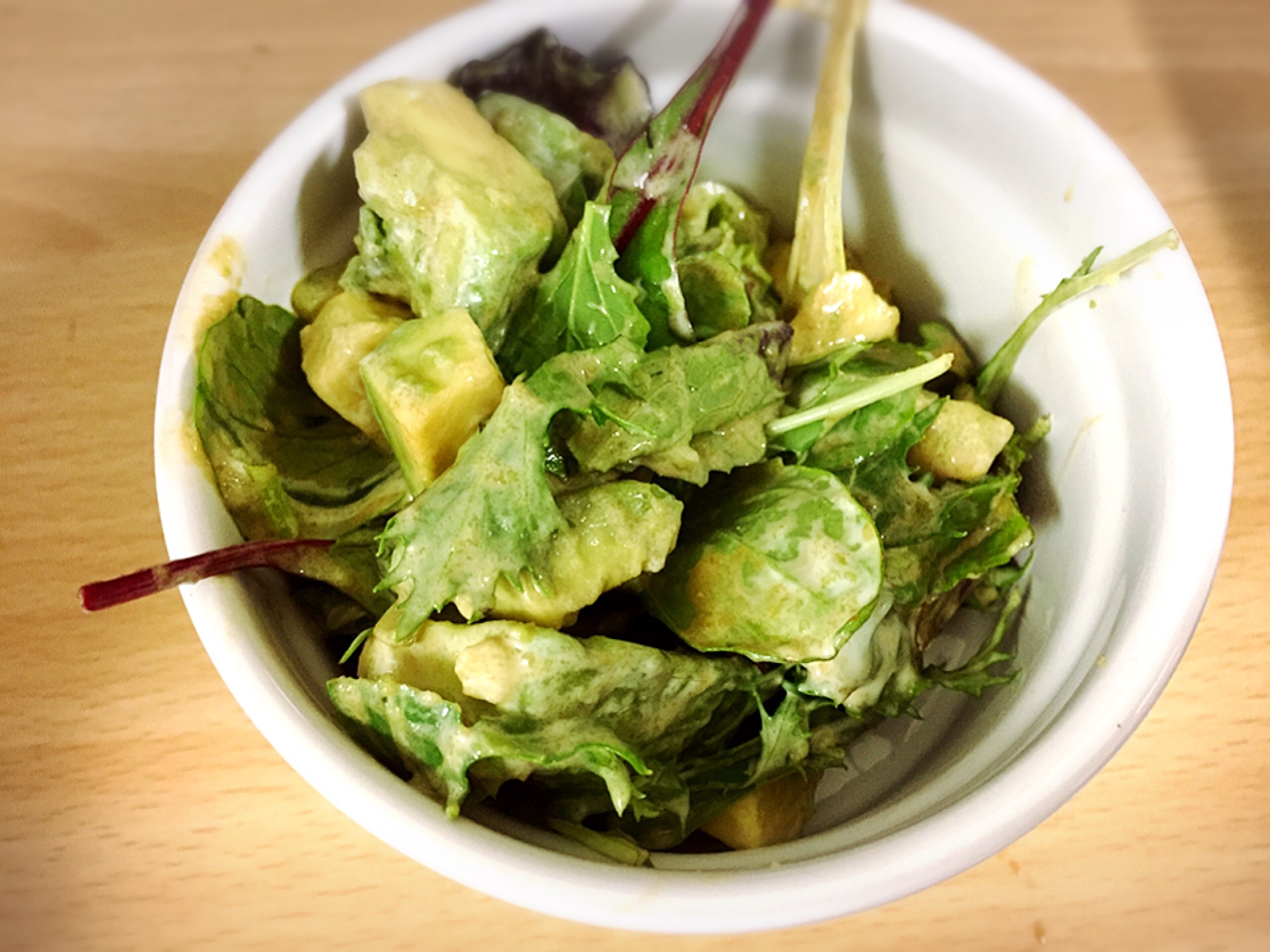 アボカドの和風サラダ*