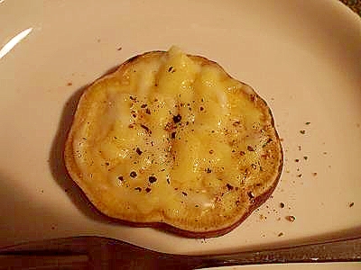 薩摩芋のホワイトソース＆チーズ焼き