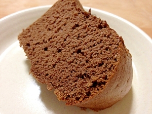 簡単ココアシフォン