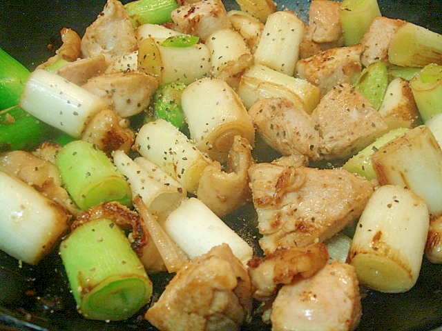 バラバラねぎま焼き鳥