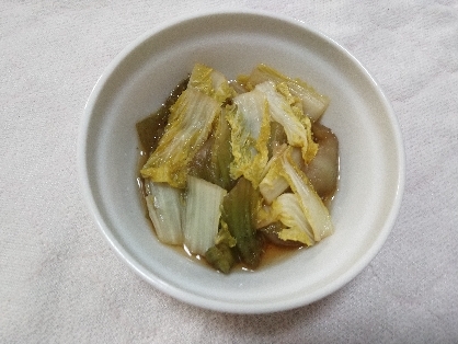 野菜室に残っていた白菜と大根を使って麺つゆだけで、白菜と大根の卵とじを美味しくつくることができました。

ご飯のおかずにぴったりでした。