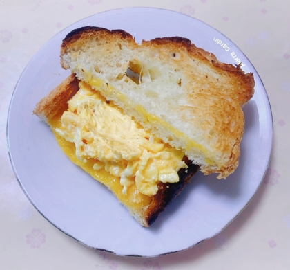 キャベツたっぷり♡たまごサンド