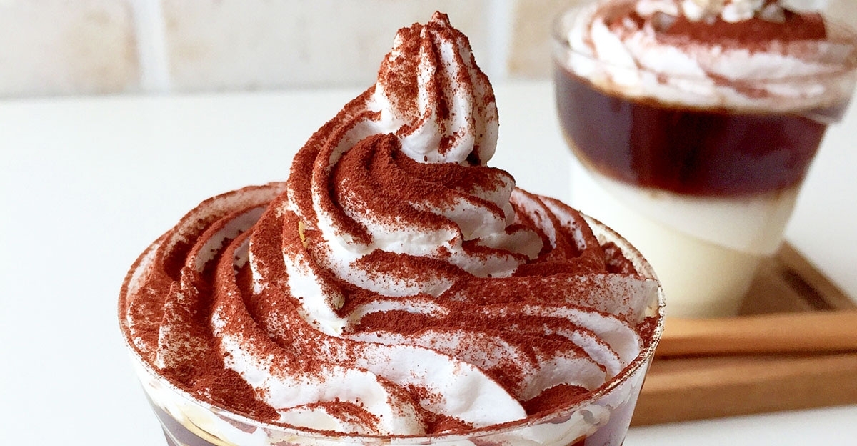 おうちでゆったりカフェ気分 おしゃれカフェ風コーヒーゼリーの作り方 デイリシャス 楽天レシピ おうちでゆったりカフェ気分 おしゃれカフェ風コーヒーゼリーの作り方 デイリシャス 楽天レシピ