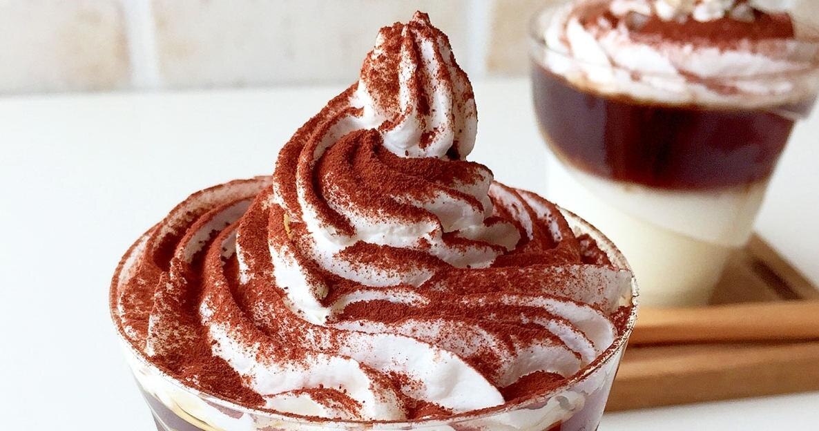 おうちでゆったりカフェ気分 おしゃれカフェ風コーヒーゼリーの作り方 デイリシャス 楽天レシピ