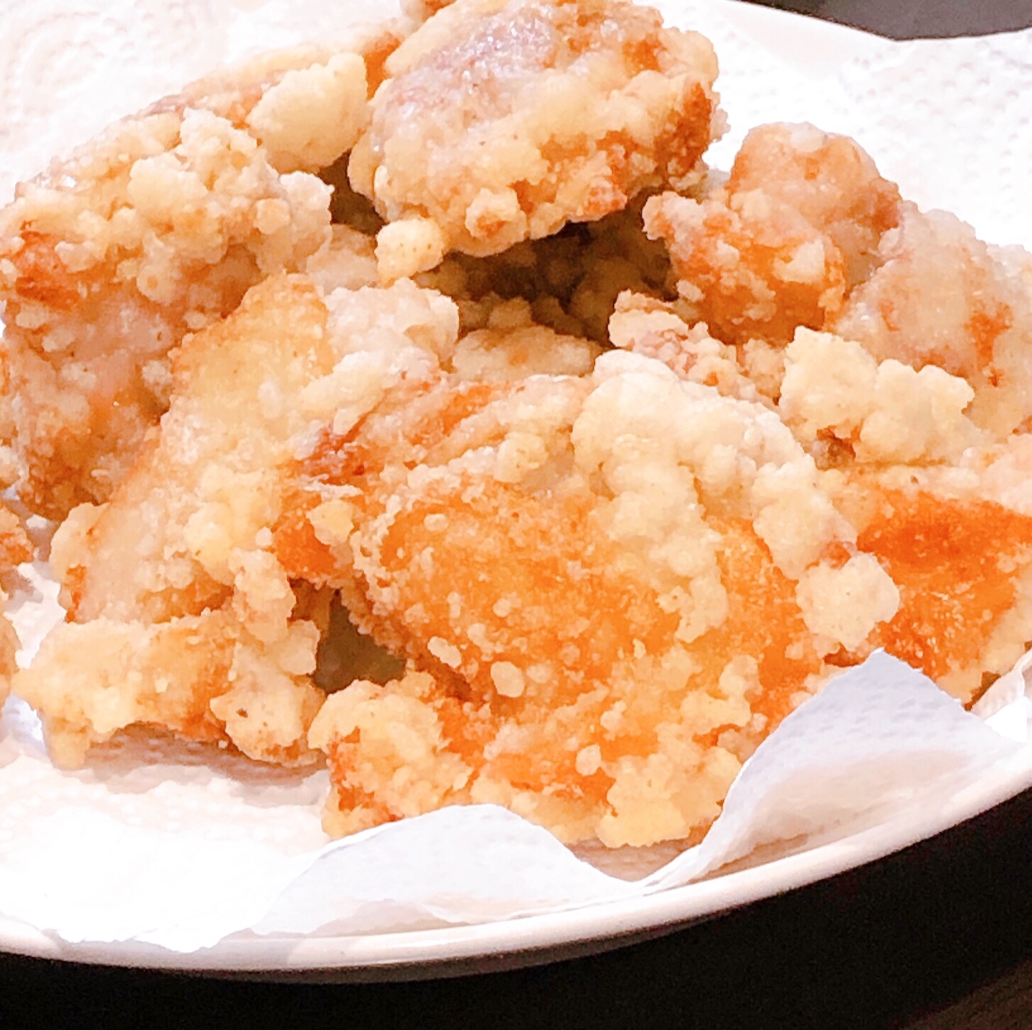 塩から揚げ カリカリザクザク衣の秘密 レシピ 作り方 By Librabo 楽天レシピ