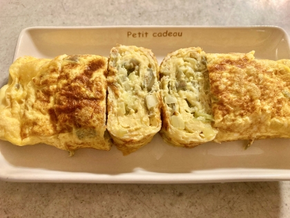 香りがたまらない♡お弁当にも♡みょうがの玉子焼き