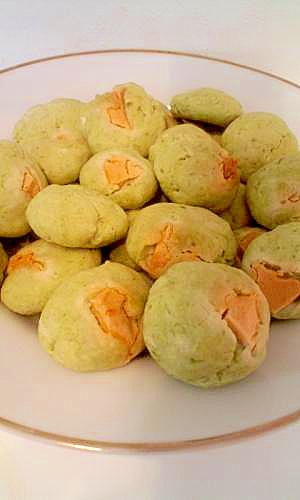 抹茶&チョコクッキー★サラダ油・砂糖控えめVer