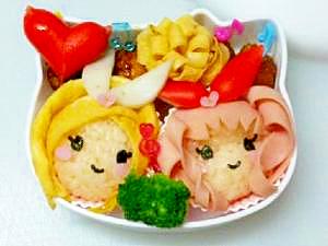 ♪スイートプリキュア♪メロディ*リズムのお弁当♪