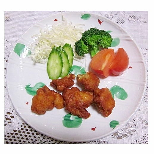 鶏むね肉のからあげ（しょうゆ麹）