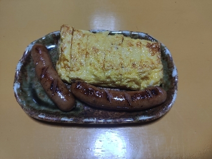 肉そぼろ巻き 厚焼き玉子