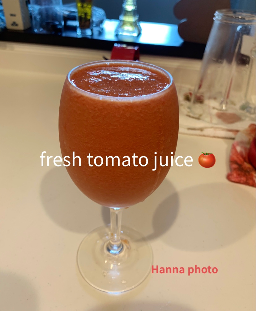 冷凍トマトでフレッシュトマトジュース レシピ 作り方 By Hanarincoron 楽天レシピ