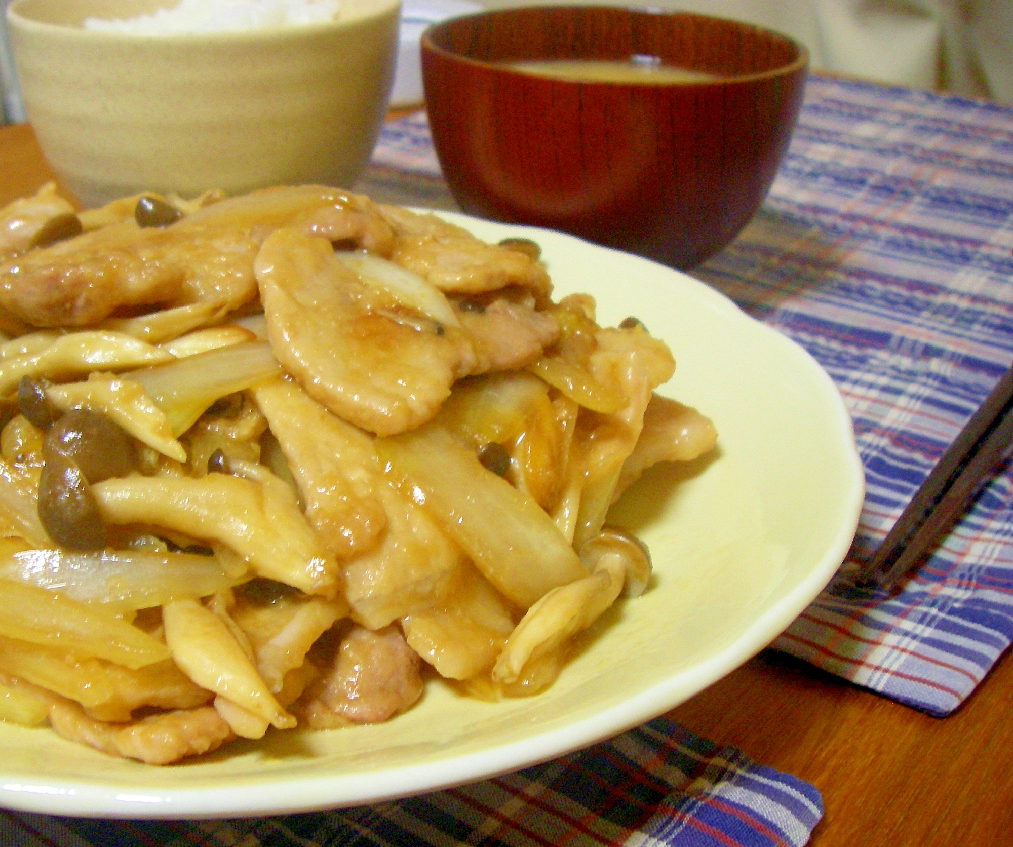 ご飯がすすむ！豚のしょうが焼き