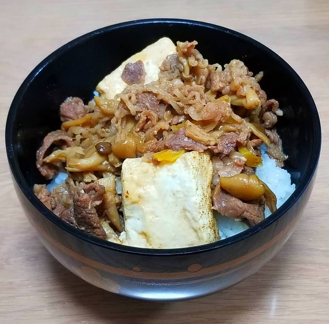 関西風すき焼き丼