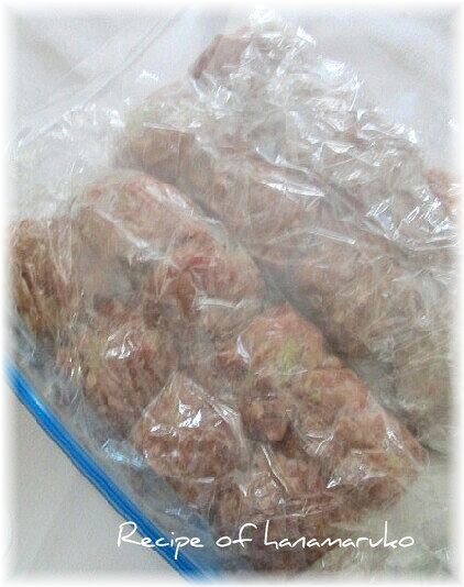 肉団子の作り置き 冷凍保存 レシピ 作り方 By はなまる子 楽天レシピ 肉団子の作り置き 冷凍保存 レシピ 作り方 By はなまる子 楽天レシピ